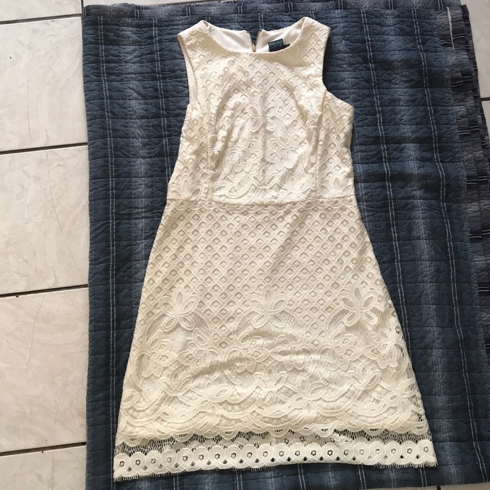 Off white lace dress